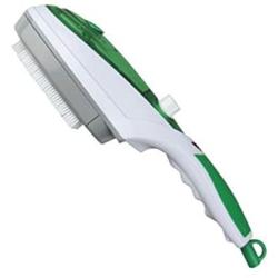 Portable Mini Steam Hanging Machine Handheld Iron Steam Brush Mini Household Iron Ironing Machine, Suitable for Family, Travel-Green