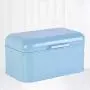 vwlvrsco Home Office Metal Storage Boxes Bread Shape Large Capacity Container Organizer - Black