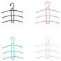 Plastic Cloth Hanger Space Saver Non-Slip Hook Clothes Holder Drying Rack Clothing Organizer 3 Layers Fish Bone Shaped 5pcs Random Color Plastic Cloth Hanger Space Saver Non-Slip Hook Clothes Holder Drying Rack Clothing Organizer 3 Layers Fish Bone Shaped 5pcs Random Color