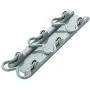 Unilive Foldable Wall Hanging Hook Rack,Strong Adhesive Storage Rack for Kitchen Home Bathroom Towel Clothes Plastic Hanger 6 Hooks Space Saving Racks (Light Blue)