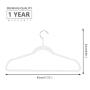 MIZGI Premium Velvet Hangers (Pack of 50) Heavyduty - Non Slip - Velvet Suit Hangers White - Chrome Hooks,Space Saving Clothes Hangers (White) MIZGI Premium Velvet Hangers (Pack of 50) Heavyduty - Non Slip - Velvet Suit Hangers White - Chrome Hooks,Space Saving Clothes Hangers (White)