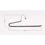 KYCPTNFJ 10 PCS 35cm Black Metal Hanger Pants Single Double Slip-Resistant Hangers for Clothes Racks KYCPTNFJ 10 PCS 35cm Black Metal Hanger Pants Single Double Slip-Resistant Hangers for Clothes Racks