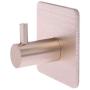 Cher9 6 Pcs Self Adhesive Hooks Home Kitchen Wall Door Hook Clothes Coat Bag Key Hanger Bathroom Towel Holder Storage Rack Aluminum