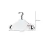3 Sprouts Baby Hangers ? Velvet Closet Clothes Organizers for Nursery