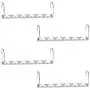 AYOTALL 4 Pack of 6-Hole Magic Space Saving Clothes Hanger for Closet Wardrobe Closet Organization Closet System, Hanger Multifunctional Heavy Duty Stainless Steel Storage Organizer AYOTALL 4 Pack of 6-Hole Magic Space Saving Clothes Hanger for Closet Wardrobe Closet Organization Closet System, Hanger Multifunctional Heavy Duty Stainless Steel Storage Organizer