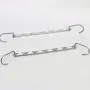 TOPBATHY 2pcs Magic Hanger Foldable Metal Straight Shape Space Saving Wonder Clothes Hangers Closet Organizer Hanger for Home Room Outdoor TOPBATHY 2pcs Magic Hanger Foldable Metal Straight Shape Space Saving Wonder Clothes Hangers Closet Organizer Hanger for Home Room Outdoor