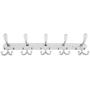 Syrace Wall Mount Coat Hook Chrome Finish Coat Robe Hat Clothes Hanger Towel Rack, Can Also Use As Nail-Free Utensil Coat Hooks 2 Pack