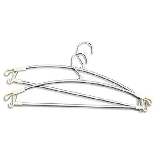 Yevison Multifunction Hanger Windproof Clothes Hanger Metal Anti-Slip Clothes Holder for Home Space Saving 2 Pcs Adorable Quality and Durable Yevison Multifunction Hanger Windproof Clothes Hanger Metal Anti-Slip Clothes Holder for Home Space Saving 2 Pcs Adorable Quality and Durable