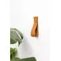 Medium Leather Wall Hook, minimalist leather strap hanger for bath towel holder leather wall hook strap towel hook bathroom decor brass towel ring nordic home