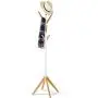 Angels home Simple Clothes Rack Floor Hanger Modern Coat Stand Wood Clothes Tree Nordic Bedroom Living Room Hall Entryway Office Hat Coat Rack
