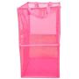 Dergo ?Laundry Hampers Basket Collapsible with Carry Handle Net Cloth Hanger Storage Basket Dirty Clothes Free Standing Folding Laundry Hamper Bag (C)