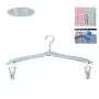 HJYPYJ Magic Hanger,Travel Portable Pp Folding Hanger,Space-Saving Organizer Hangers,for Balcony,Wardrobe Durable/Blue / 10 pcs