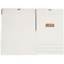 AmazonBasics Medium Duty Storage Filing Boxes with Lift-Off Lid - Pack of 12, Letter / Legal Size