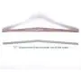 Nature Smile Premium Aromatic American Red Cedar Hangers 10 Pack, Sturdy Cedar Wood Suit Coat Hanger with 360 Degree Swivel Hook, Smooth Surface Wood Hangers, Natural Wooden Suit Coat Jacket Hangers