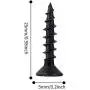 10 Pieces Small Hooks Wall Mounted,Use for Hanging Mug Cup, Coffee Cup, Bag, Robe, Towels, Keys and More, Include 20 Pieces Screws (Black) 10 Pieces Small Hooks Wall Mounted,Use for Hanging Mug Cup, Coffee Cup, Bag, Robe, Towels, Keys and More, Include 20 Pieces Screws (Black)