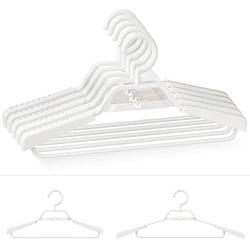 HOUSE DAY Clothes Hangers Eco-Friendly 100% PP New Material Extra Wide Adjustable Shoulder Suits Coats Cascading Hangers Heavy Duty 15”-20” Plus Size Garment Plastic Hangers with Swivel Hook 5 Pack