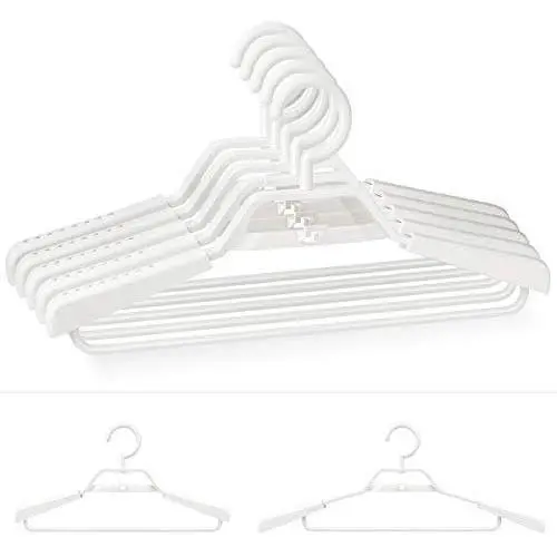 HOUSE DAY Clothes Hangers Eco-Friendly 100% PP New Material Extra Wide Adjustable Shoulder Suits Coats Cascading Hangers Heavy Duty 15”-20” Plus Size Garment Plastic Hangers with Swivel Hook 5 Pack HOUSE DAY Clothes Hangers Eco-Friendly 100% PP New Material Extra Wide Adjustable Shoulder Suits Coats Cascading Hangers Heavy Duty 15”-20” Plus Size Garment Plastic Hangers with Swivel Hook 5 Pack