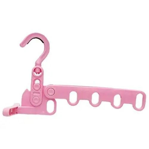 Magic Hangers Space Saving Clothes Hangers Organizer Multifunctional Folding Hanger Closet Organizing Tool