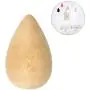 Vosarea Wall Hanging Hooks Wooden Water Drop Shaped Coat Hat Clothes Heavy Duty Hanger Raindrop Hooks