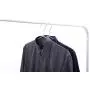 Cocomaya 17 Inch Heavy Duty White Color Metal Clothes Hanger, Coat Hanger, Suit Hanger, Dress Hanger with Big Notches Pack of 10