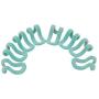 20PCS Random Color Cloth Hanger Hook Mini Flocking Clothes Hanger Easy Hook Closet Organizer Holder Save Space Non Slip Flocking Hanger