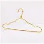 10pcs Random Color Clothes Hanger Durable Antideformation Aluminium Alloy Closet Adult Skirt Dress Clothing Towel Storage Rack Hangers for Clothes