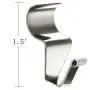 Aminigram No-Hole Needed Vinyl Siding Hooks for Outdoor Decorations 18 Pack, Heavy Duty Stainless Steel Low Profile No-Hole Hangers Aminigram No-Hole Needed Vinyl Siding Hooks for Outdoor Decorations 18 Pack, Heavy Duty Stainless Steel Low Profile No-Hole Hangers