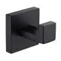 Bath Towel Hook, Angle Simple Stainless Steel Shower Towel Holder, Bathroom Robe Hook, Kitchen Dish Towel Hanger, Square Coat Hook, Single Robe Hook for Cabinet Wall Mount, Matte Black Bath Towel Hook, Angle Simple Stainless Steel Shower Towel Holder, Bathroom Robe Hook, Kitchen Dish Towel Hanger, Square Coat Hook, Single Robe Hook for Cabinet Wall Mount, Matte Black