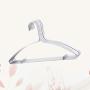 Cabilock Clothes Hanger 5Pcs Aluminum Alloy Laundry Racks Traceless Multifunctional Clothes Hangers for Home