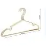 Golden Pink Aluminum Alloy Hanger for Clothes Strong Metal Shirts Dress Sun Top Hanger 20 Pieces/Lot,Blue