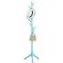 KOSGK 8 Hook Free Standing Wood Coat Rack Entryway Coat Tree Hat Hanger Eco-Friendly Hanging Clothes Rack 49×176CM (Color : Blue) KOSGK 8 Hook Free Standing Wood Coat Rack Entryway Coat Tree Hat Hanger Eco-Friendly Hanging Clothes Rack 49×176CM (Color : Blue)