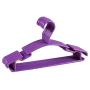 Kaptin Pack of 36 Children Baby Kids Nursery Hangers Nonslip Baby Coat Hangers Small Clothes Hangers for Kids Children Clothes (Purple)