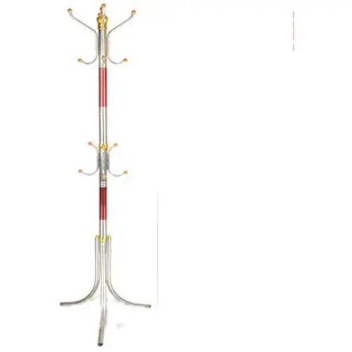 Floor Single-bar Hanger Coat Rack Stainless Steel Clothes Rack, Gold, Primary Color, Red, 49cm49cm172cm Haiming (Color : Red) Floor Single-bar Hanger Coat Rack Stainless Steel Clothes Rack, Gold, Primary Color, Red, 49cm49cm172cm Haiming (Color : Red)