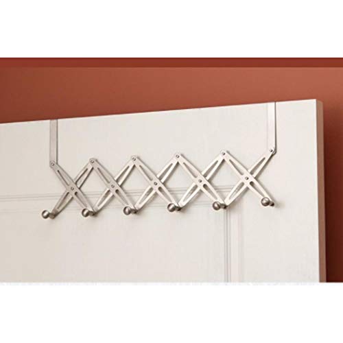 yerflew Flexible Back Door Hanger Rack Hanger Home Storage Rack Utility Racks