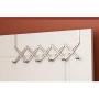 yerflew Flexible Back Door Hanger Rack Hanger Home Storage Rack Utility Racks