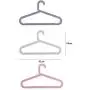 C&M LIFE Plastic Hangers Light-Weight Clothes Hangers 16 Durable Adult Coat Hangers Pack of 10 (Light Gray)