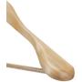 Oak Leaf Coat Hangers, 6-Pack Wood Clothes Hangers with Extra Wide Shoulder for Heavy Coat, Sweater, Trousers, Natural Finish Oak Leaf Coat Hangers, 6-Pack Wood Clothes Hangers with Extra Wide Shoulder for Heavy Coat, Sweater, Trousers, Natural Finish