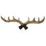 KONVINIT Deer Antlers Wall Hooks Antique Clothes Hanger Rack, Rustic, Decorative Gift, Home, Livingroom Decor
