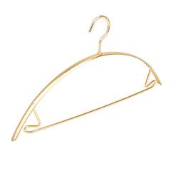 WZP Hanger Household Aluminum Hanger,Semi-Circle Wide Shoulder Seamless Drying Rack Can Not Afford to Pack Non-Slip Hanger No Fading/Golden/As Shown
