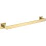 Bath Towel Bar 23.74", Suyar SUS304 Stainless Steel Bathroom Single Towel Holder, Shower Coat Pants Clothes Hanger, Hand Towel Rack for Wall, Brushed Gold