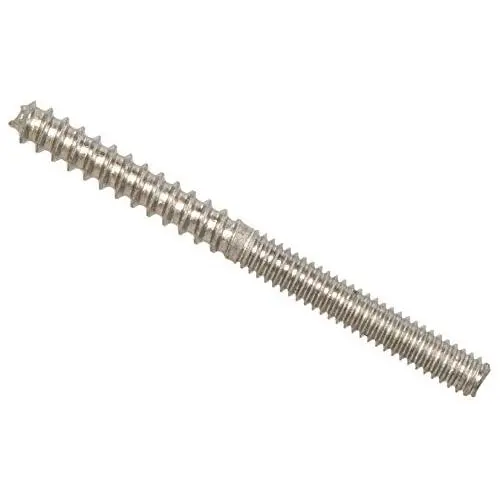 The Hillman Group 44945 1/4-20 x 2-Inch Stainless Steel Hanger Bolts, 15-Pack