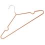 10pcs Random Color Children Adult Non-Slip Metal Shirt Trouser Hook Hangers Coat Hanger Clothes Accessories Rack