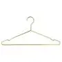 Amber Home Adult Heavy Duty Gold Wire Metal Coat Hanger Clothes Hangers, Strong Coat Hanger, Slim Shirt Hangers, Metal Hangers with notches, 10 Pack (Gold Length 17) Amber Home Adult Heavy Duty Gold Wire Metal Coat Hanger Clothes Hangers, Strong Coat Hanger, Slim Shirt Hangers, Metal Hangers with notches, 10 Pack (Gold Length 17)