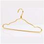 QKKstore Clothes Hanger Durable Antideformation Aluminium Alloy Closet Adult Skirt Dress Clothing Towel Storage Rack Hangers for Clothes,Gold