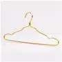 QKKstore Clothes Hanger Durable Antideformation Aluminium Alloy Closet Adult Skirt Dress Clothing Towel Storage Rack Hangers for Clothes,Gold