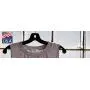 NAHANCO 2507 Plastic Dress Hanger, Medium Weight, 17", Black (Pack of 100) NAHANCO 2507 Plastic Dress Hanger, Medium Weight, 17", Black (Pack of 100)