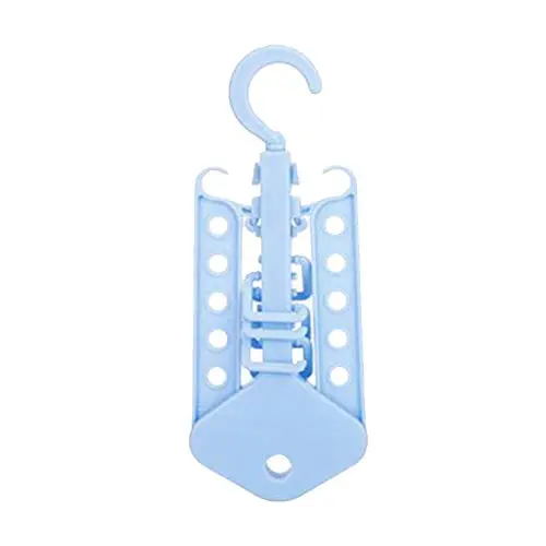 vmree Clothes Hanger Clothes 9 Hole Towel Hook Closet Organizer Plastic Storage Rack