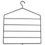 Pant Hangers Durable Slack Hangers Clothes Pants Hangers-Multi Layers Pant Slack Hangers Swing Arm Pants Hangers Storage For Pants Jeans Scarf Hanging Multi Layers Stainless Steel Space Saving Clothes