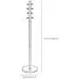 Ymjdmb Coat Rack Hat Stand Free Standing Display Hall Tree Wood Clothes Hangers Garment Storage Holder with 10 Hooks H182cmW40cm (Color : A) Ymjdmb Coat Rack Hat Stand Free Standing Display Hall Tree Wood Clothes Hangers Garment Storage Holder with 10 Hooks H182cmW40cm (Color : A)