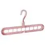 HJYPYJ Magic Hanger,Wardrobe Storage Rack,Multifunction Rotating The Hanger,Fold,Organizer Hanger Waterproof and Moisture Proof/Pink / 33.5x17 HJYPYJ Magic Hanger,Wardrobe Storage Rack,Multifunction Rotating The Hanger,Fold,Organizer Hanger Waterproof and Moisture Proof/Pink / 33.5x17